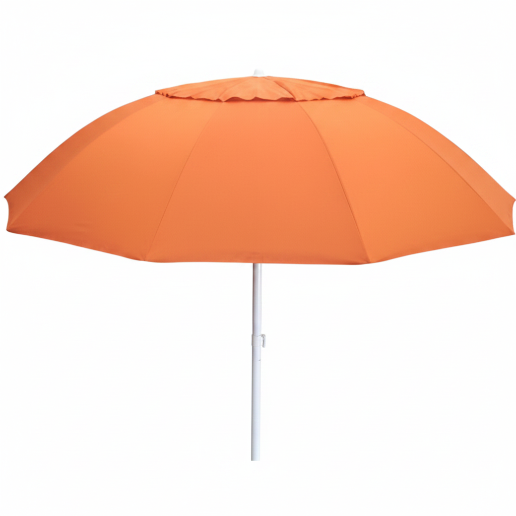 Orange Bookmakers Umbrella – Side View