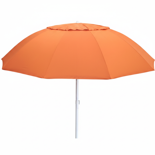 Orange Bookmakers Umbrella – Side View