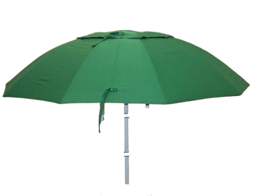 Bookmakers Green Umbrella on a white background