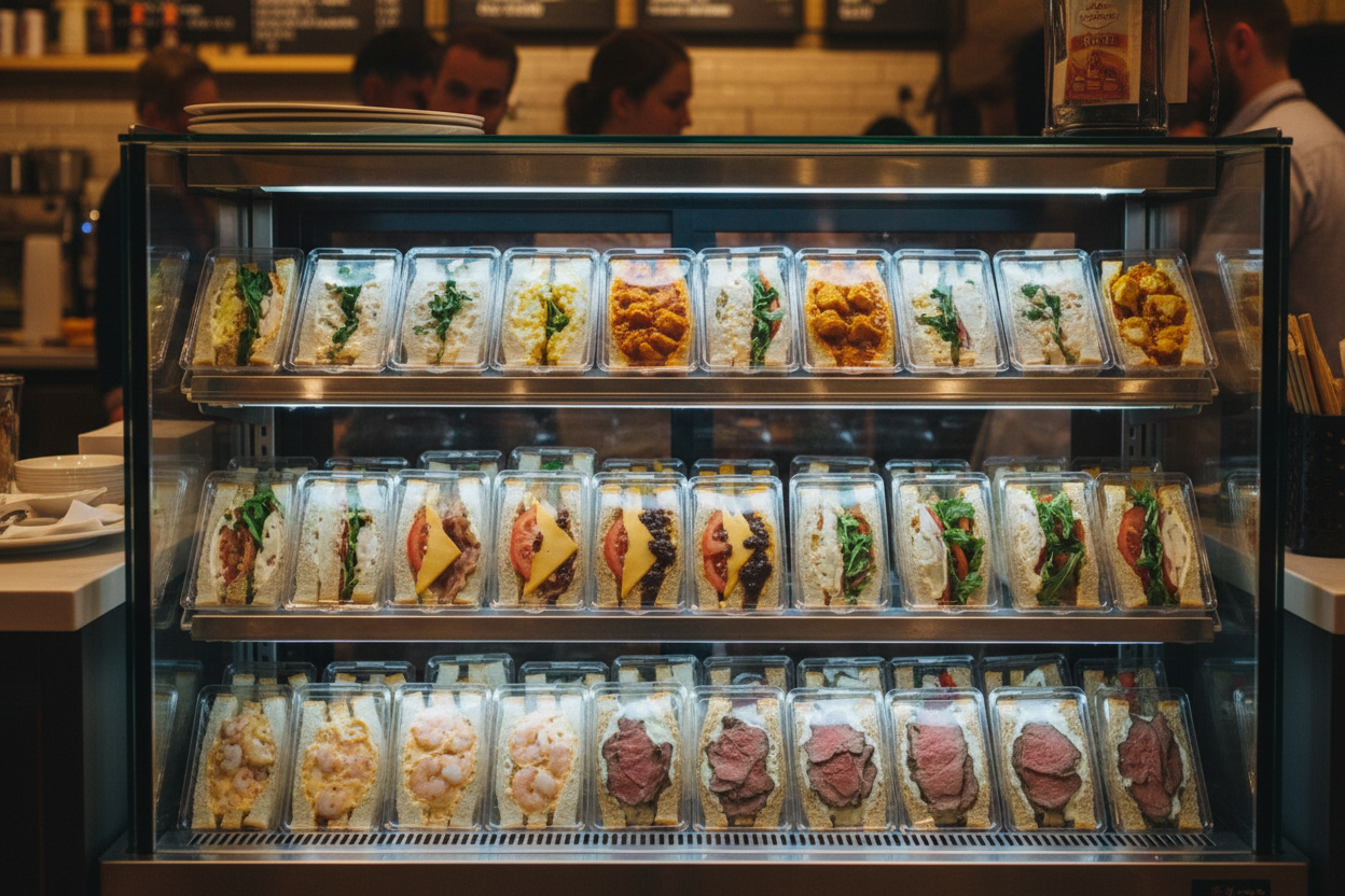 Refrigerated Deli Shelving - Open Chiller