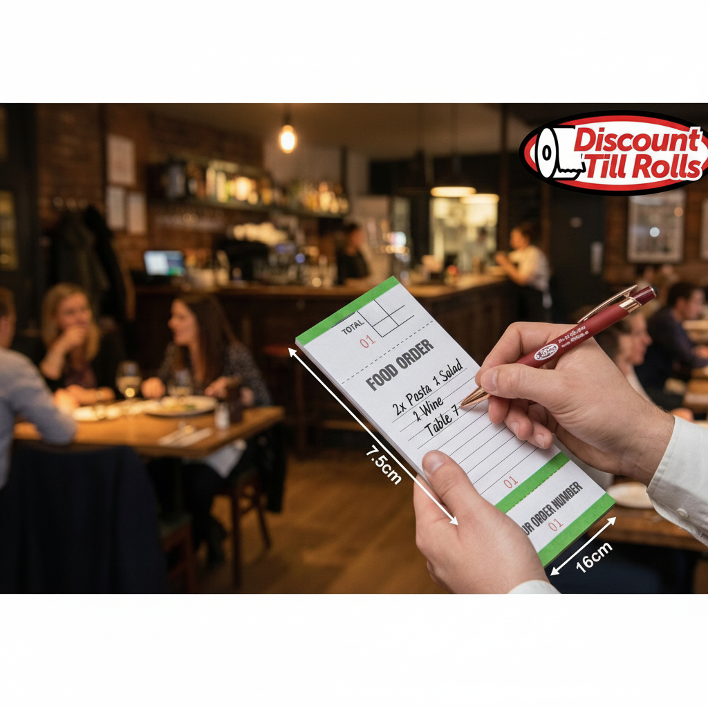 Restaurant order pad square image