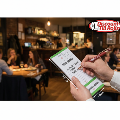Restaurant order pad square image