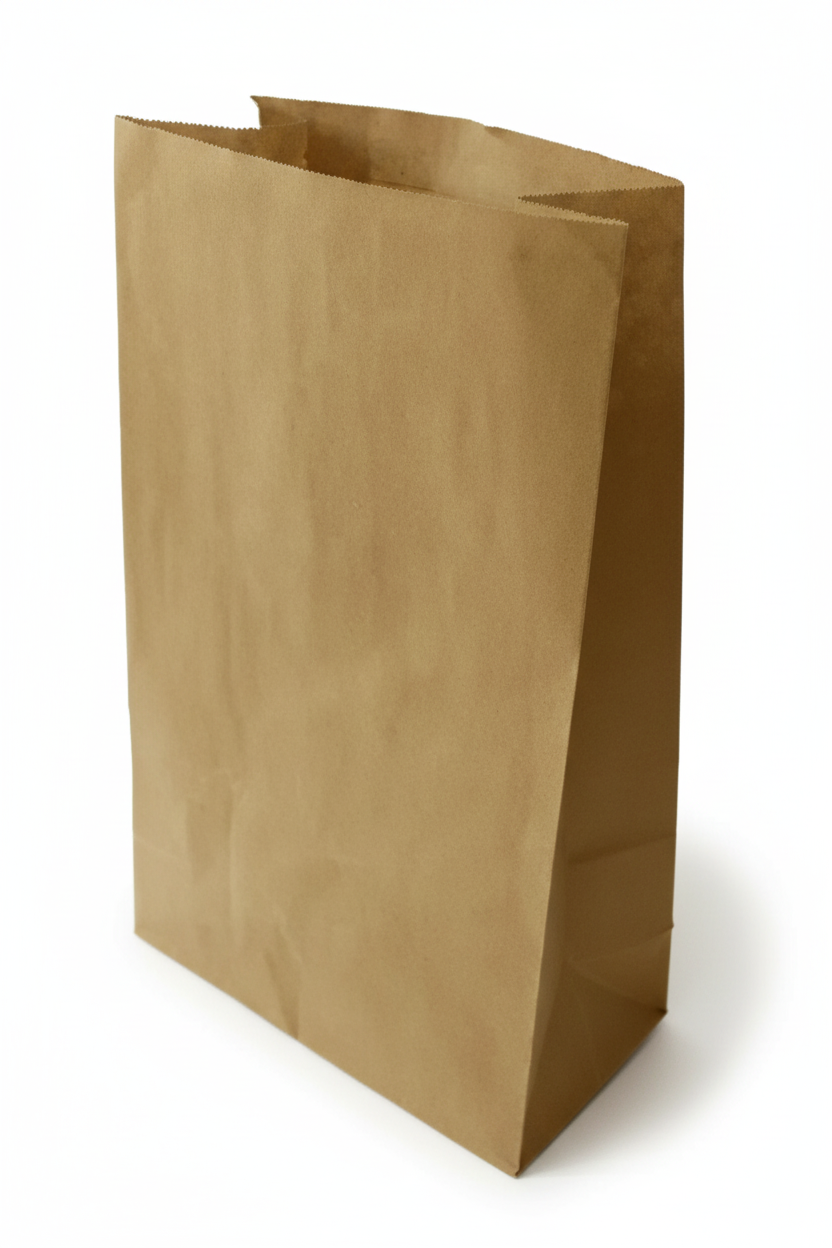 SOS Brown Kraft Bag 10x16" High Quality