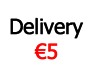€5 Ireland delivery with this product